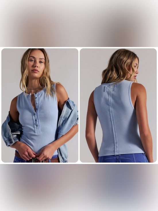 Free People Tops - NWOT Free People We The Free Jamie Henley Tank